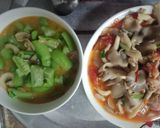 Hình bước làm 4 của món Nấm sò xào thập cẩm