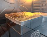 Gambar langkah 6 resipi Kek Marble Kampung.