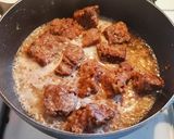 Une image de l'étape 6 de Carbonnade Flamande au Cidre.