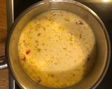 Fésűkagyló almaboros szószban recept fázis 3 fotója