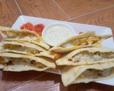 A picture of step 15 of Pita Bread Fillings Pocket.