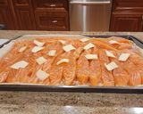 A picture of step 7 of Salmon pie.