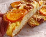 Foto del paso 9 de la receta Coca de Sant Joan 2025 v2: Crema, piñones, naranja confitada y azúcar humedecida en anís