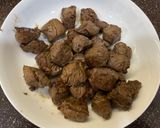 鳳梨牛肉粒的食譜步驟3照片