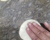 A picture of step 3 of Meethi tikiyan.