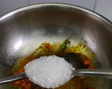 A picture of step 3 of Breakfast Poha (Atukulu upma).