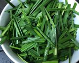 炒韭菜的食譜步驟1照片