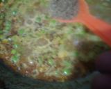 A picture of step 7 of Mushroom Matar curry.
