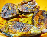 A picture of step 7 of Stuffed brinjal with potatoes.