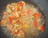 A picture of step 1 of Amaranth leaves curry.