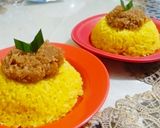 Foto langkah ke 5 dari resep Ketan kuning unti.