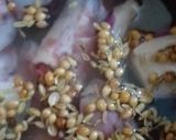 A picture of step 2 of Mutton lakhnoey pulaeo.
