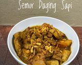 Foto langkah ke 4 dari resep Semur Daging Sapi Tahu Kentang.