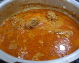 A picture of step 9 of Spicy Goan Mutton Xacuti.