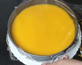 A picture of step 15 of Mango Cheesecake no bake.