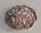 A picture of step 2 of Jaggery Halwa.
