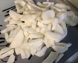 Une image de l'étape 11 de Soupe de navets, carottes, poireau et tomates aux épices tajine.