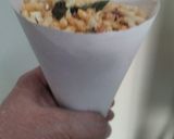 A picture of step 9 of Puffed Rice Snack (Lasaniya Mumra Chavana).
