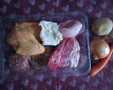 Foto del paso 1 de la receta: Caldo al estilo de Quim (escudella)
