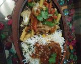 A picture of step 6 of Hot vegetable sizzler.