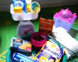 Foto langkah ke 1 dari resep Brownies Dragon Fruit.