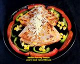 A picture of step 5 of Paneer Vegetable Pizza Tortilla Wrap.