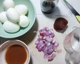 Foto langkah ke 1 dari resep Luak Khai | Telur Mantu | Telur Asam Manis.