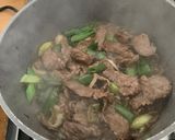 Foto del paso 3 de la receta: Carne mongoliana 🥩