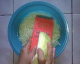 Foto langkah ke 2 dari resep Tumis pepaya muda dan kol.