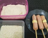 Foto langkah ke 5 dari resep CornDog Mozzarella.