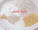 A picture of step 1 of Oatmeal Kahk (No Flour).