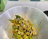 Foto langkah ke 5 dari resep Sambal Goreng Buncis Ampela.