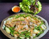 Hình bước làm 7 của món Cá diêu hồng hấp xì dầu