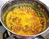 A picture of step 4 of Yellow split pea dal.