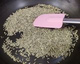 A picture of step 3 of Shahi Fennel seeds Mukhwas.