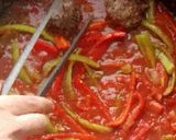 A picture of step 6 of Meatball with Tomato Sauce in Pan.