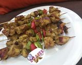 A picture of step 3 of Chicken kebab.