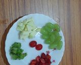 A picture of step 5 of Fruits custard.