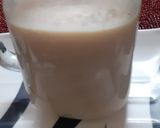 A picture of step 4 of Chickoo milkshake.
