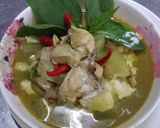 รูปขั้นตอนการทำที่ 6 ของ แกงเขียวหวานไก่ใส่ฟัก