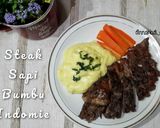 Foto langkah ke 6 dari resep Steak Sapi Bumbu Indomie.