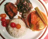 சிவப்பு கீரை பரட்டல் ரெசிபி ஸ்டேப் 3 புகைப்படம்