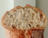 Foto langkah ke 21 dari resep Mix Seeds Sourdough Bread (Kabuki Gold).