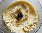 Une image de l'étape 2 de Hummus de pois chiches, citron BIO et ciboulette.