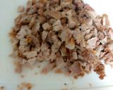 A picture of step 2 of My leftover Cabbage, Pork With Sweet Chilli & Apple patties 😘.