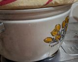 Foto langkah ke 10 dari resep Bolu Kukus Mekar (Semangka).
