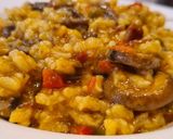 Foto del paso 5 de la receta Arroz cremoso de rabo de toro y boletus