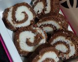ચોકલેટ કોકોનટ રોલ (Chocolate coconut roll Recipe In Gujarati) રેસીપી સ્ટેપ4ફોટો