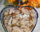 A picture of step 8 of Suji Ka Halwa.