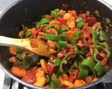 Une image de l'étape 15 de Soupe mixée poivrons, carottes et tomates au bouillon de crevettes.